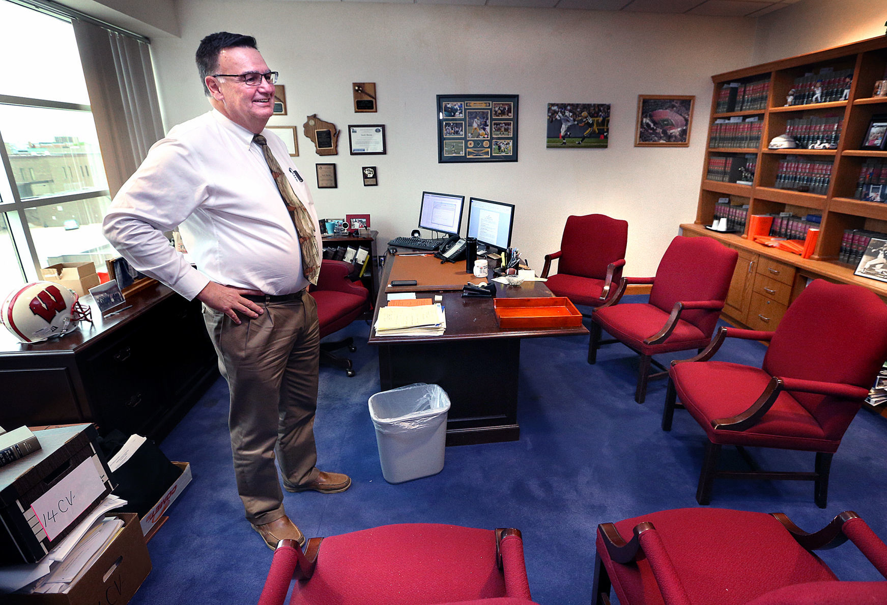 La Crosse County Courthouse and Law Enforcement Center: Judge's chambers